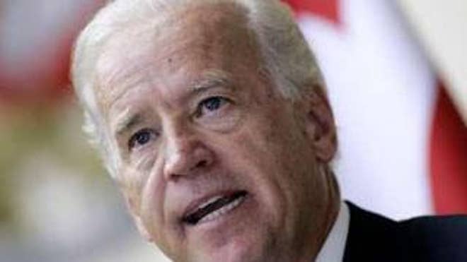 Vice President Biden speaks at the parliament in Tbilisi July 23. (Reuters Photo)
