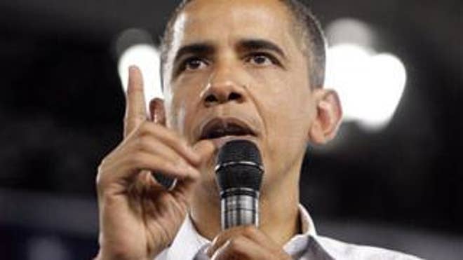 President Obama speaks about health care at a town hall meeting in Grand Junction, Colo., Saturday. (AP Photo)