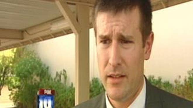 Phoenix-area Pastor Steven Anderson, shown here, is drawing criticism for telling his church he prays for President Obama's death. (MyFOXPhoenix)