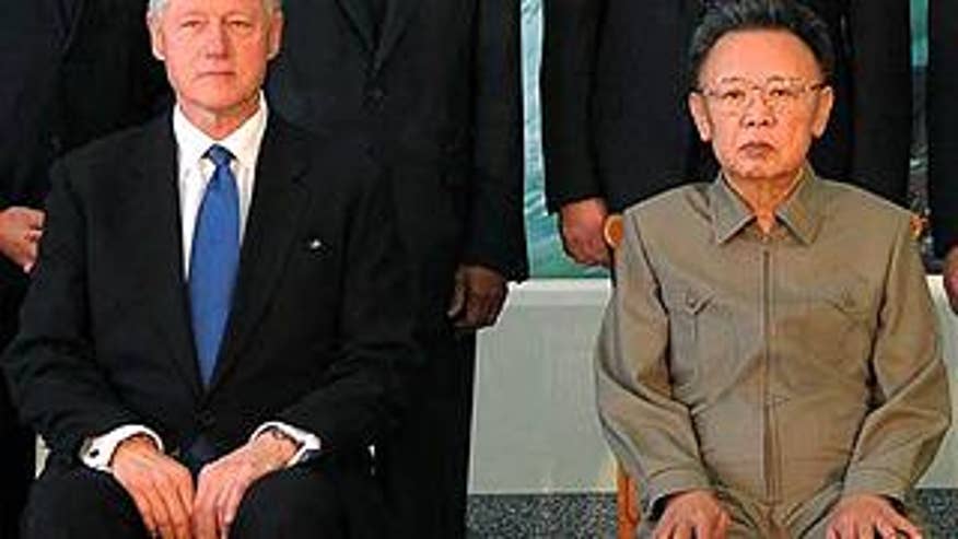 Bill Clinton and Kim