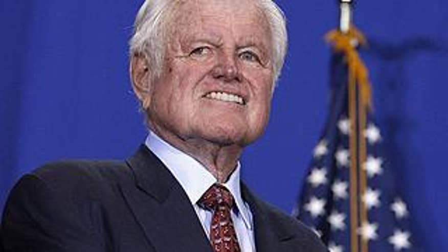 Ted Kennedy in April 09
