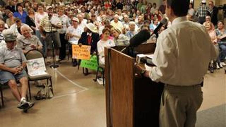 Rep. Dan Boren holds a town hall meeting