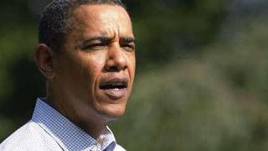 President Obama speaks about the death of Sen. Ted Kennedy in Martha's Vineyard Aug. 26. (Reuters Photo)