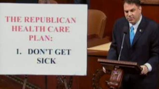 Florida Rep. Alan Grayson on the House floor