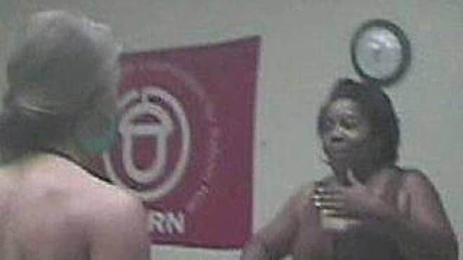A Baltimore ACORN worker is shown here in footage shot by filmmaker James O'Keefe. (BigGovernment.com)