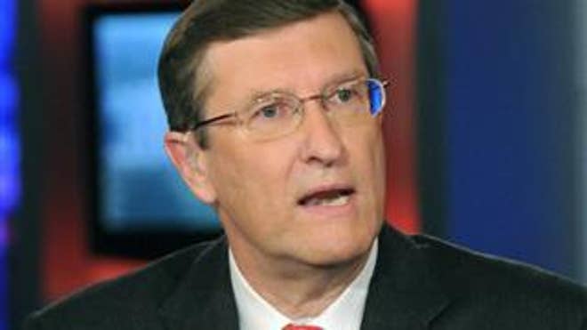 Sen. Kent Conrad appears on "FOX News Sunday" in Washington. (FNS)