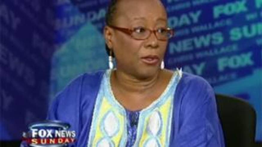 ACORN chief organizer Bertha Lewis talks on "FOX News Sunday" Sept. 20. (FNS)