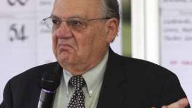 Maricopa County Sheriff Joe Arpaio speaks in Tempe, Ariz., July 21. (Reuters Photo)