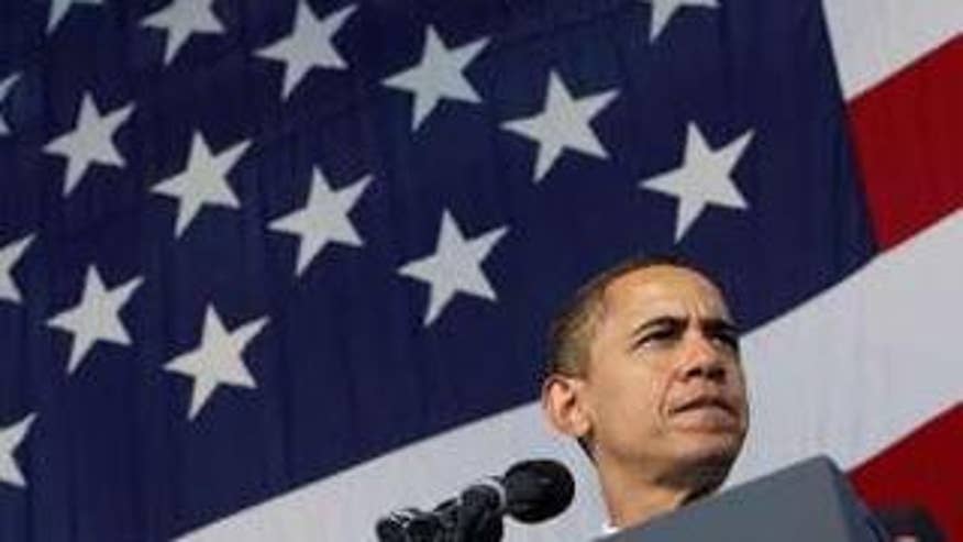 President Obama speaks to servicemen and women at Naval Air Station Jacksonville in Florida Oct. 26. (Reuters Photo)