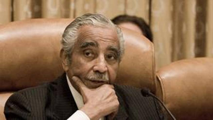 Rep. Charles Rangel is seen during a hearing of his Ways and Means Committee on Capitol Hill Oct. 15. (AP Photo)