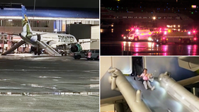Passenger injured after 'strong odor' forces flight emergency evacuation