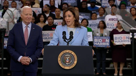 President Biden, VP Harris launch Black voter program at Philadelphia rally