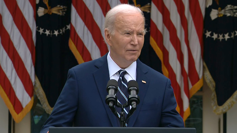 Biden remarks on jobs as new inflation report delivers blow to US economy