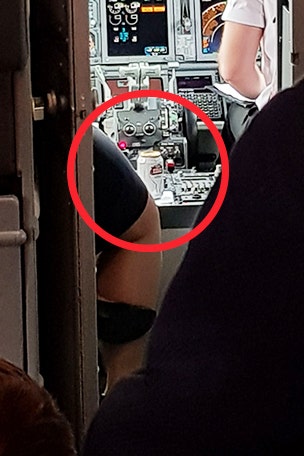 Passenger ‘shocked’ at cockpit find
