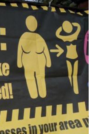 Business slams 'feminazis' over 'shocking' ad
