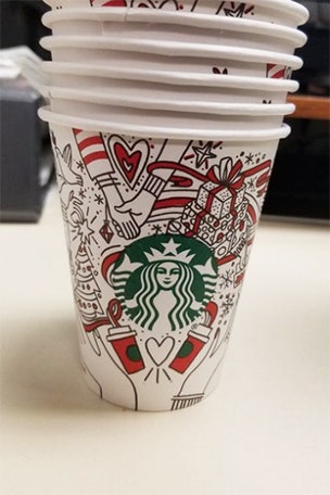 Starbucks 2017 holiday cups REVEALED