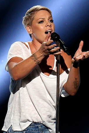 Pink slams Grammy president
