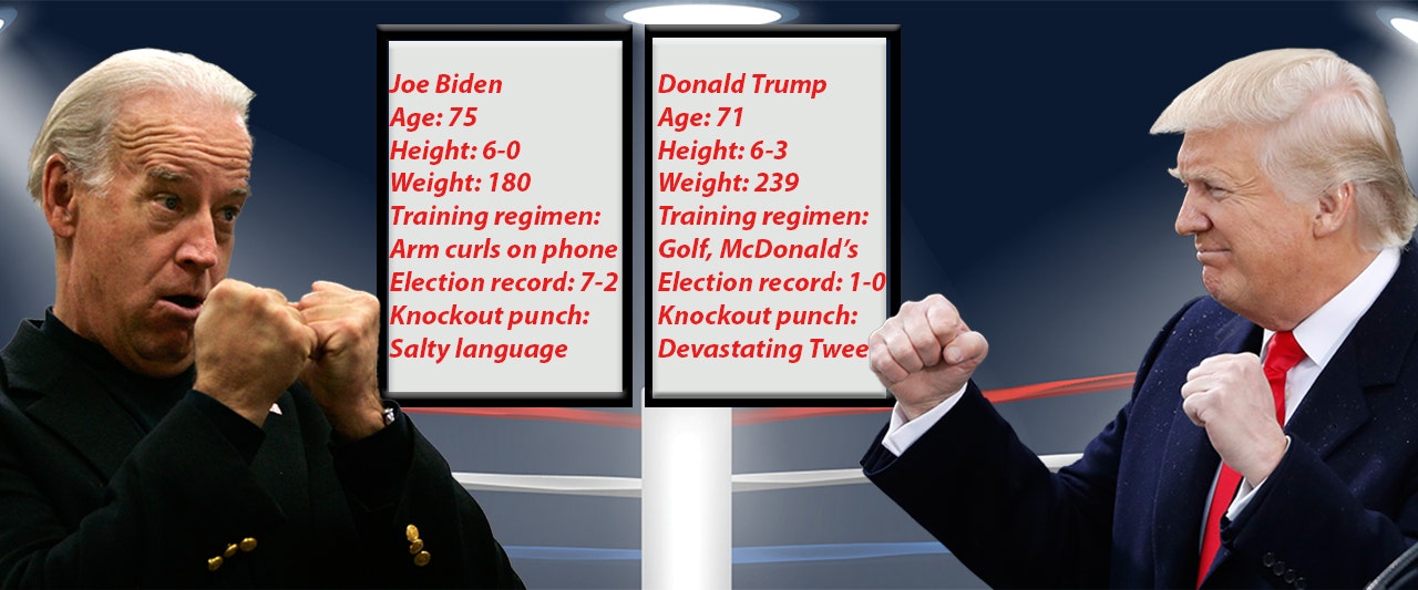 'Crazy Joe' and 'Tweetin' Trump' want a piece of each other, but who would win a grudge match?