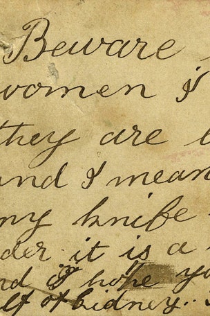 Chilling 'Jack the Ripper' note resurfaces
