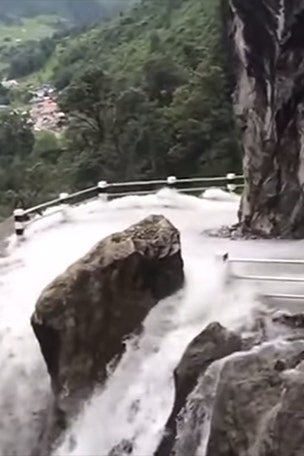 World's scariest road?