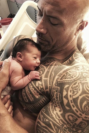 The Rock’s new joy