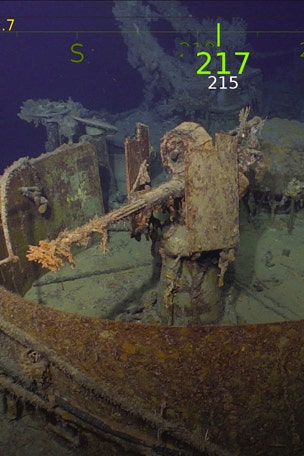 US WWII wreck found in Pacific
