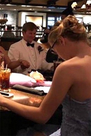Pic of praying teens sparks anger