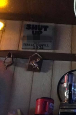 Offensive sign removed from bar