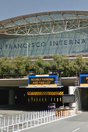 Man dies at big city airport