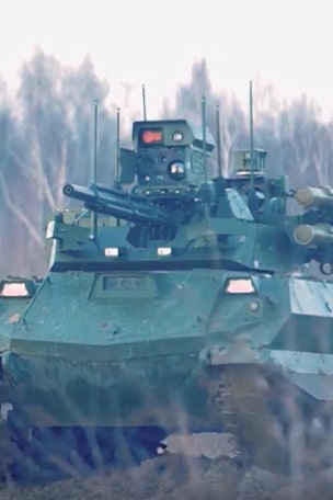 Russia’s new robo-tank on deck