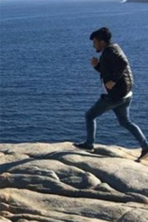 Pic shows tourist's final moments