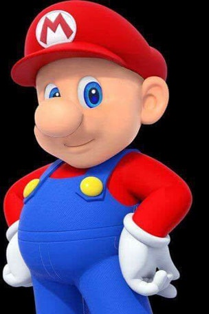 Why did Mario shave?