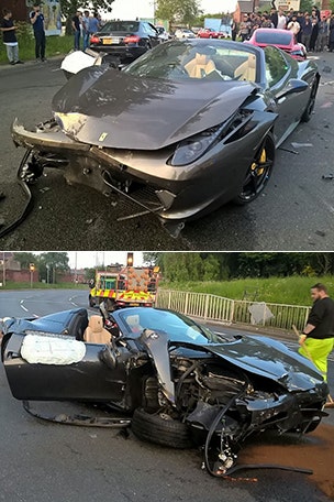 Driver of $250G wreck missing