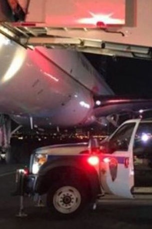 United flight evacuated over possible fuel leak