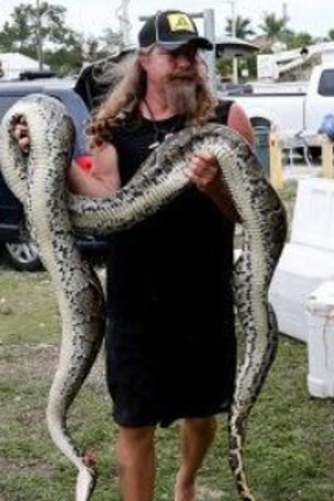 Snake hunters document huge catches