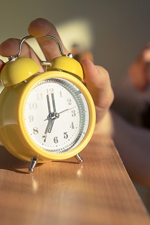 Hit the snooze button