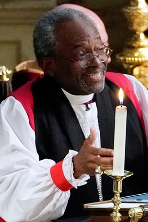 Royal wedding bishop wows all