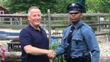 State trooper pulls over retired cop who delivered him 27 years ago