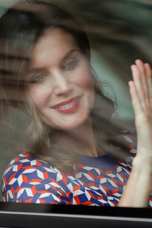 Spanish royals hit 'The Big Easy'