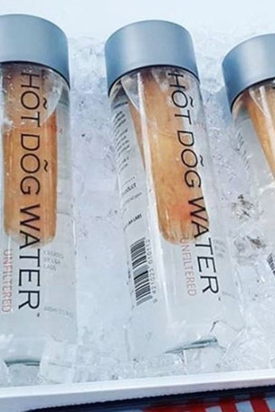 'Unfiltered Hot Dog Water' costs $38 at festival