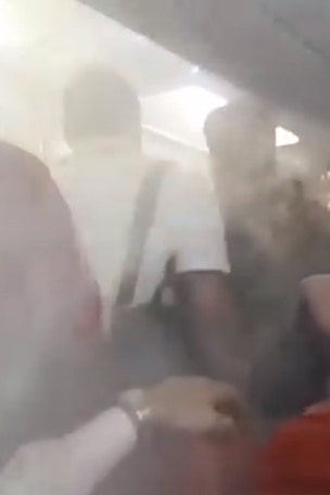 Plane passengers blasted with AC?