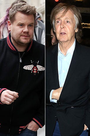 Corden cries over McCartney