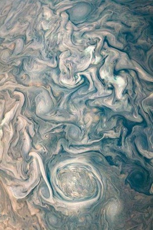 Jupiter pic like ‘van Gogh painting’