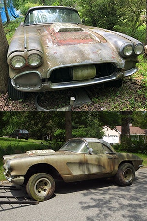 Mossy Corvette find worth...?!