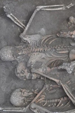 Napoleonic war mass grave found