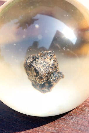 Apollo Moon rock goes on display