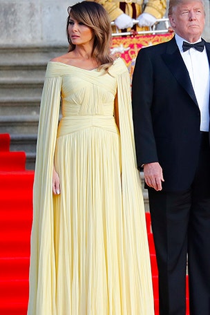 Melania praised for new look