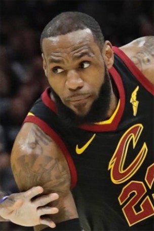 LeBron a no-show at 'party'