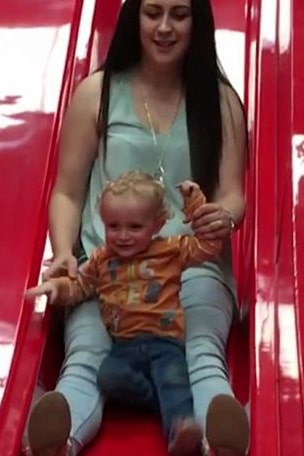 Mom's dire slide warning