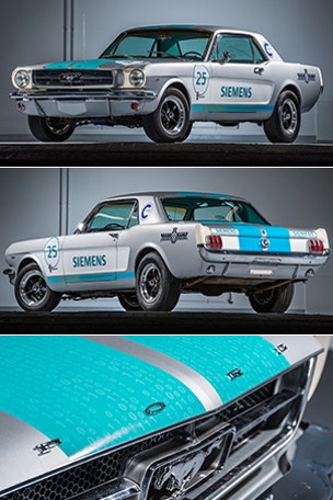 1965 Ford Mustang can drive itself